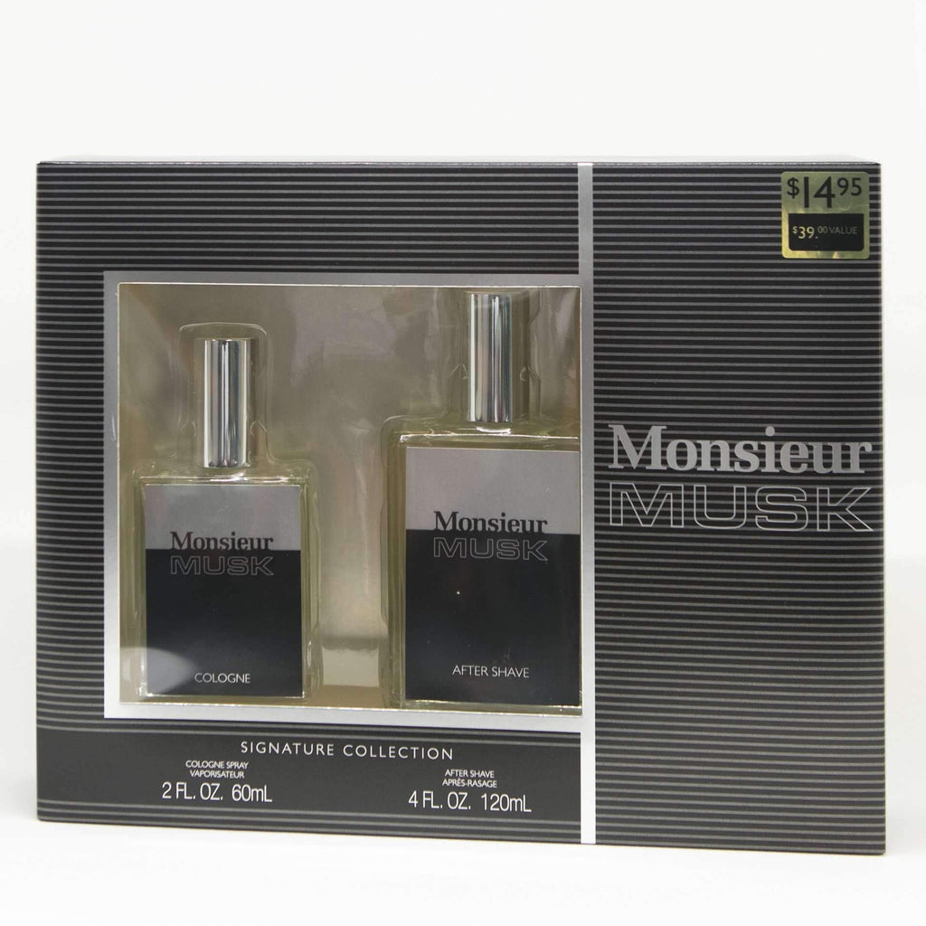 Monsieur Musk Cologne Gift Set
