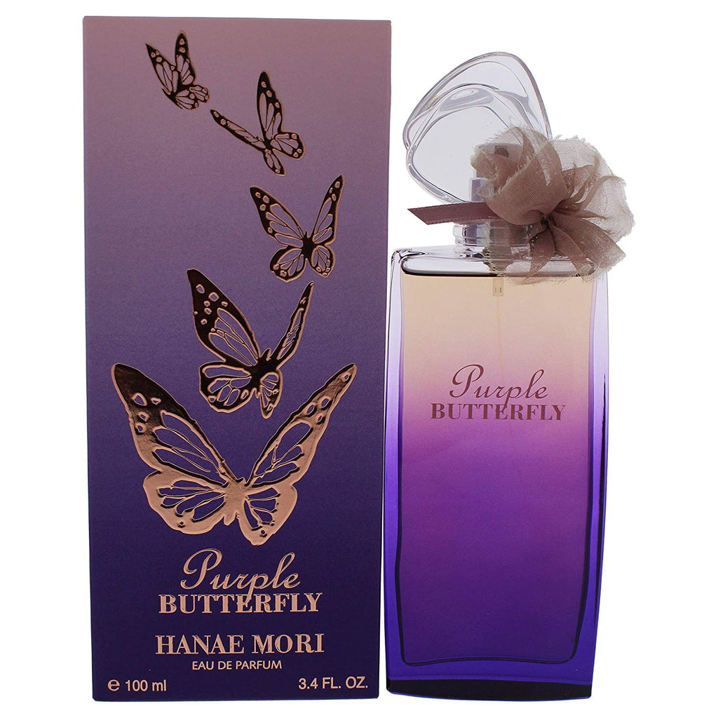 Hanae Mori Purple Butterfly